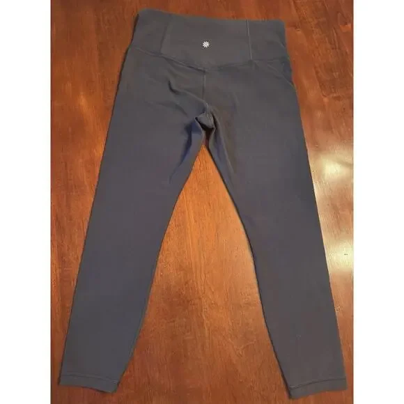 ATHLETA Ultra High Rise Elation 7/8 Legging M Medium | Black tight #599750 - Picture 2 of 15